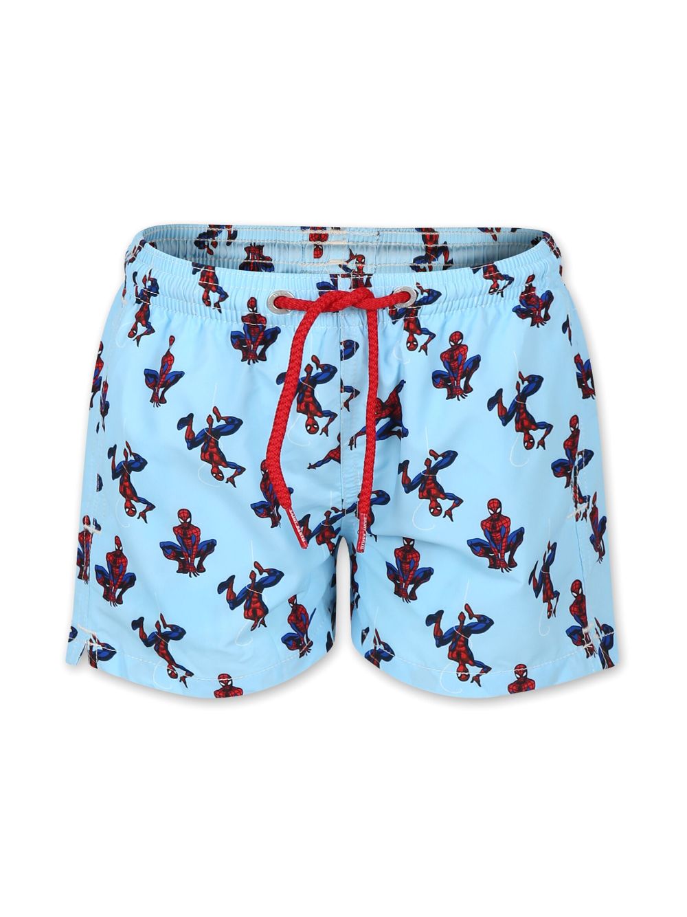 MC2 Saint Barth Kids x Spiderman drawstring swim shorts - Blue von MC2 Saint Barth Kids