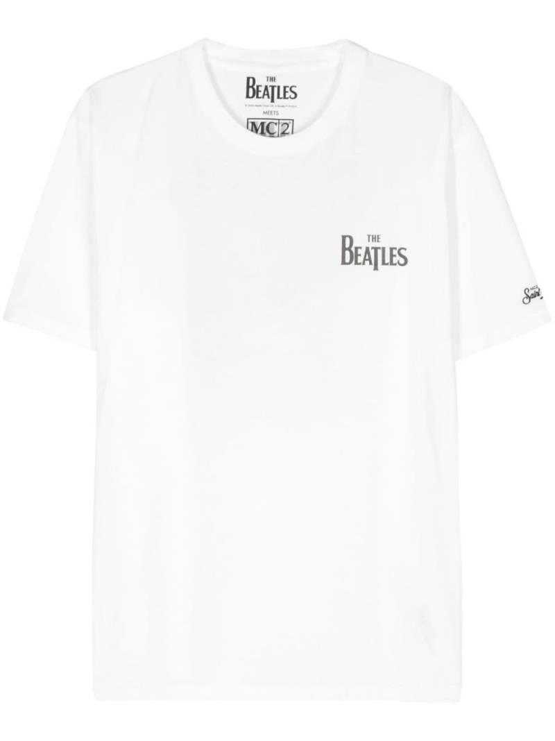 MC2 Saint Barth Beatles-print cotton T-shirt - White von MC2 Saint Barth