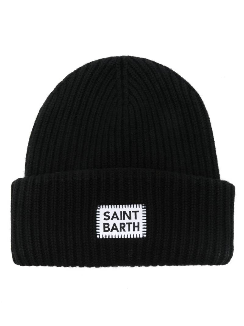 MC2 Saint Barth Berry beanie hat - Black von MC2 Saint Barth