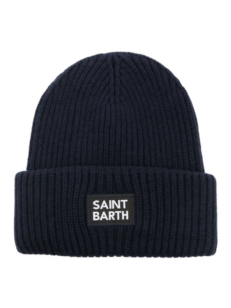 MC2 Saint Barth Berry beanie hat - Blue von MC2 Saint Barth