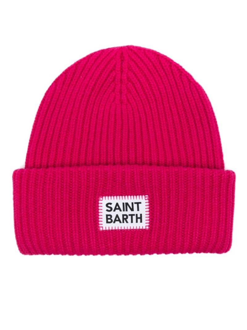 MC2 Saint Barth Berry beanie hat - Pink von MC2 Saint Barth