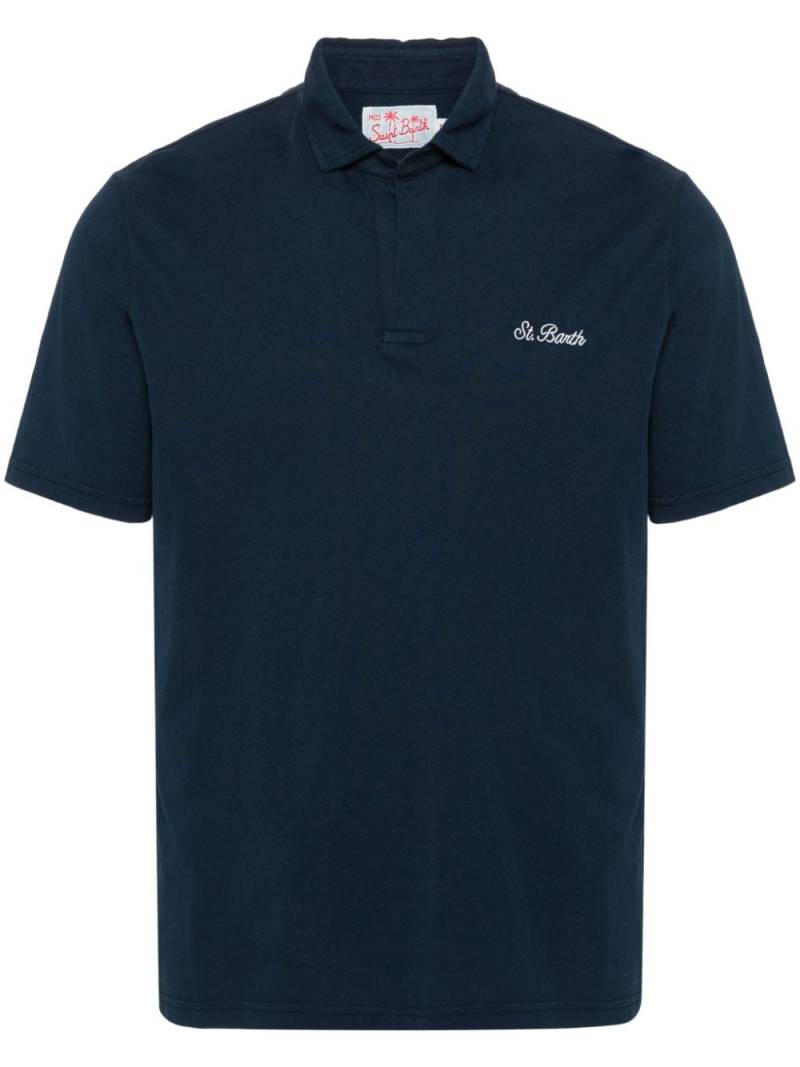 MC2 Saint Barth Brighton cotton polo shirt - Blue von MC2 Saint Barth