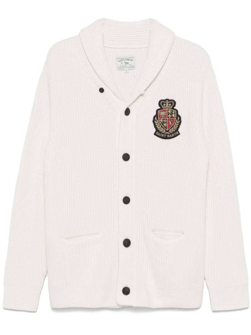 MC2 Saint Barth Burford English cardigan - Blue von MC2 Saint Barth