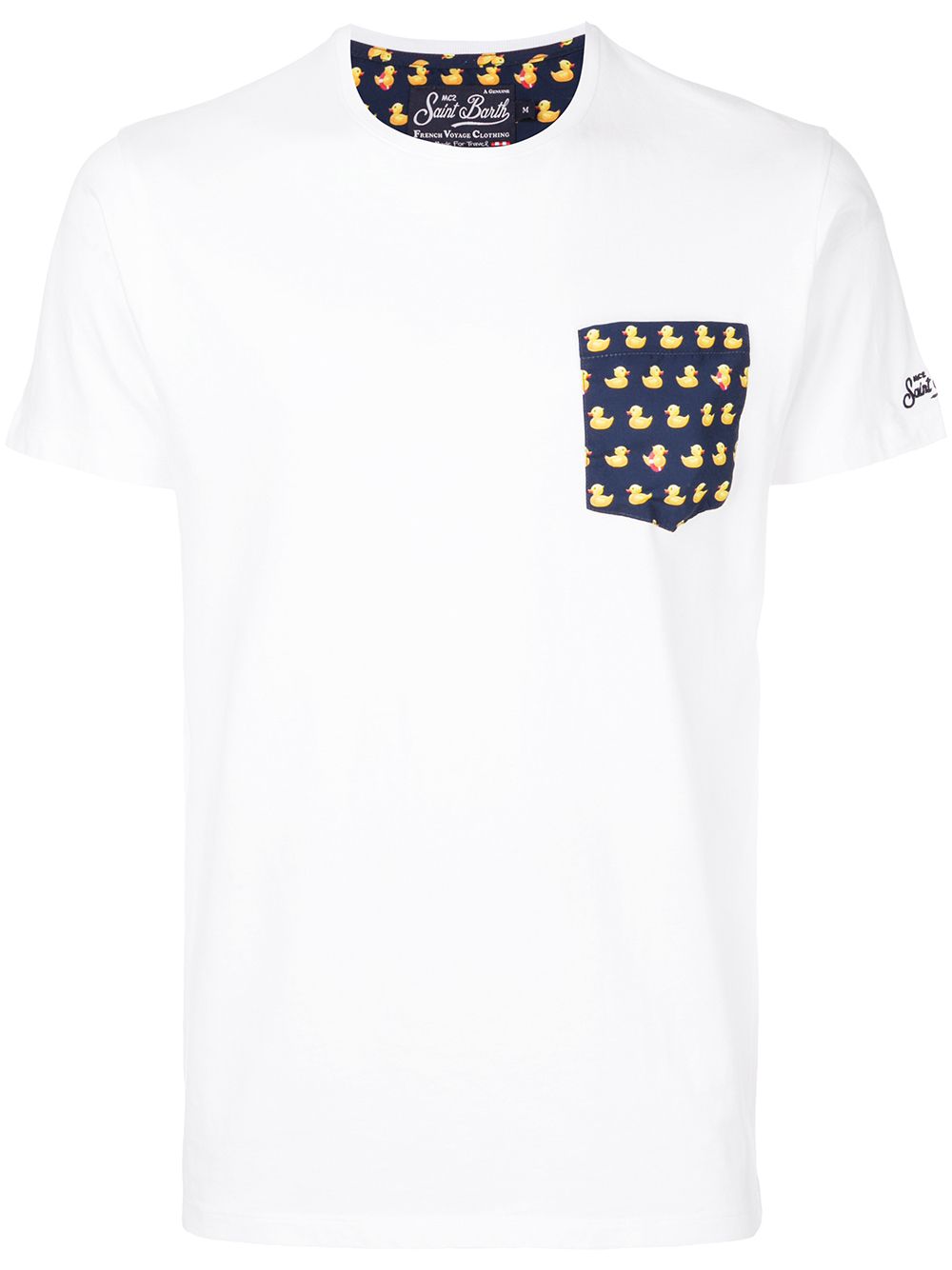 MC2 Saint Barth Ducky T-shirt - White von MC2 Saint Barth