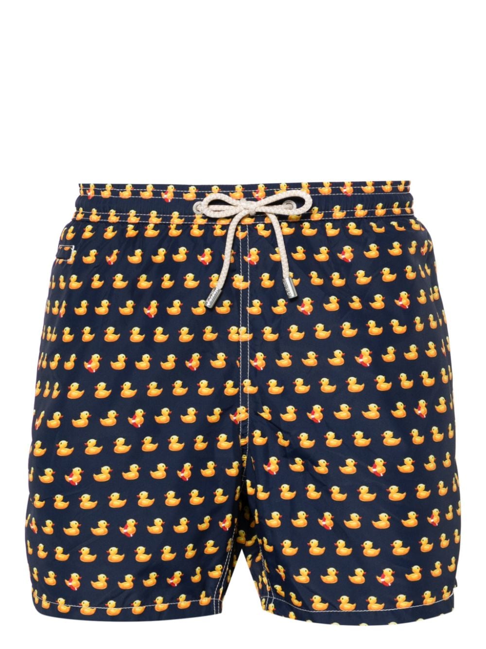 MC2 Saint Barth Ducky-print swim shorts - Blue von MC2 Saint Barth