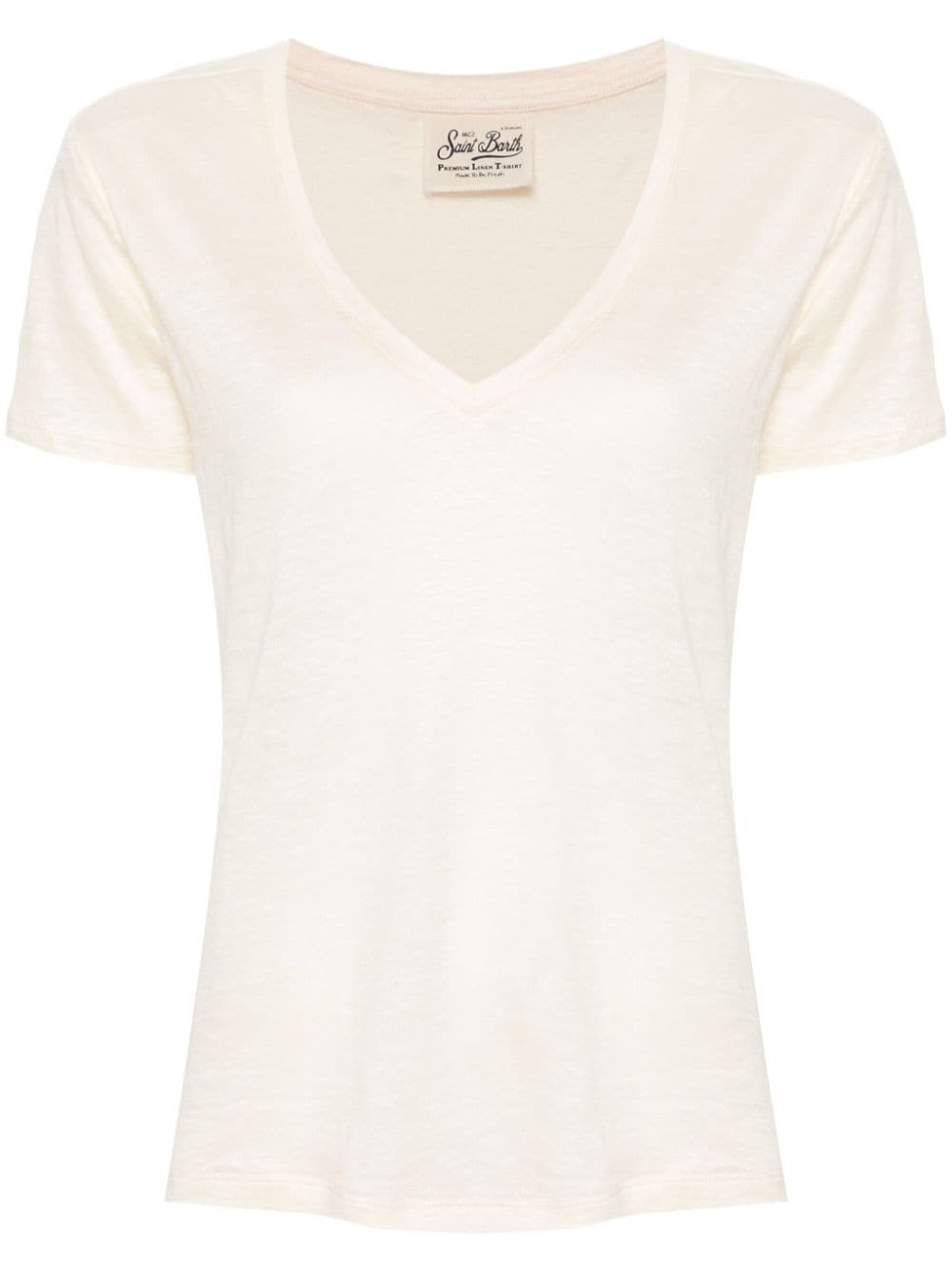 MC2 Saint Barth Eloise linen T-shirt - Neutrals von MC2 Saint Barth