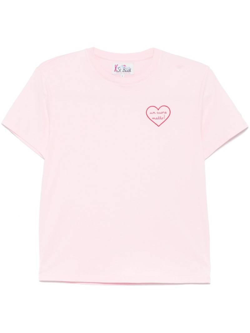 MC2 Saint Barth Emilie T-shirt - Pink von MC2 Saint Barth