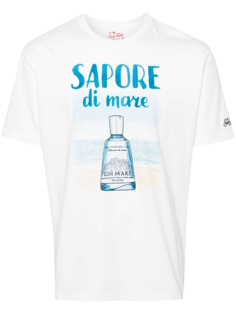 MC2 Saint Barth Gin Sapore cotton T-shirt - White von MC2 Saint Barth