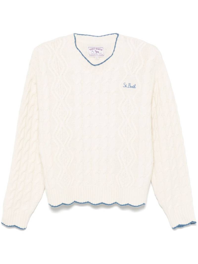 MC2 Saint Barth Gretta sweater - White von MC2 Saint Barth