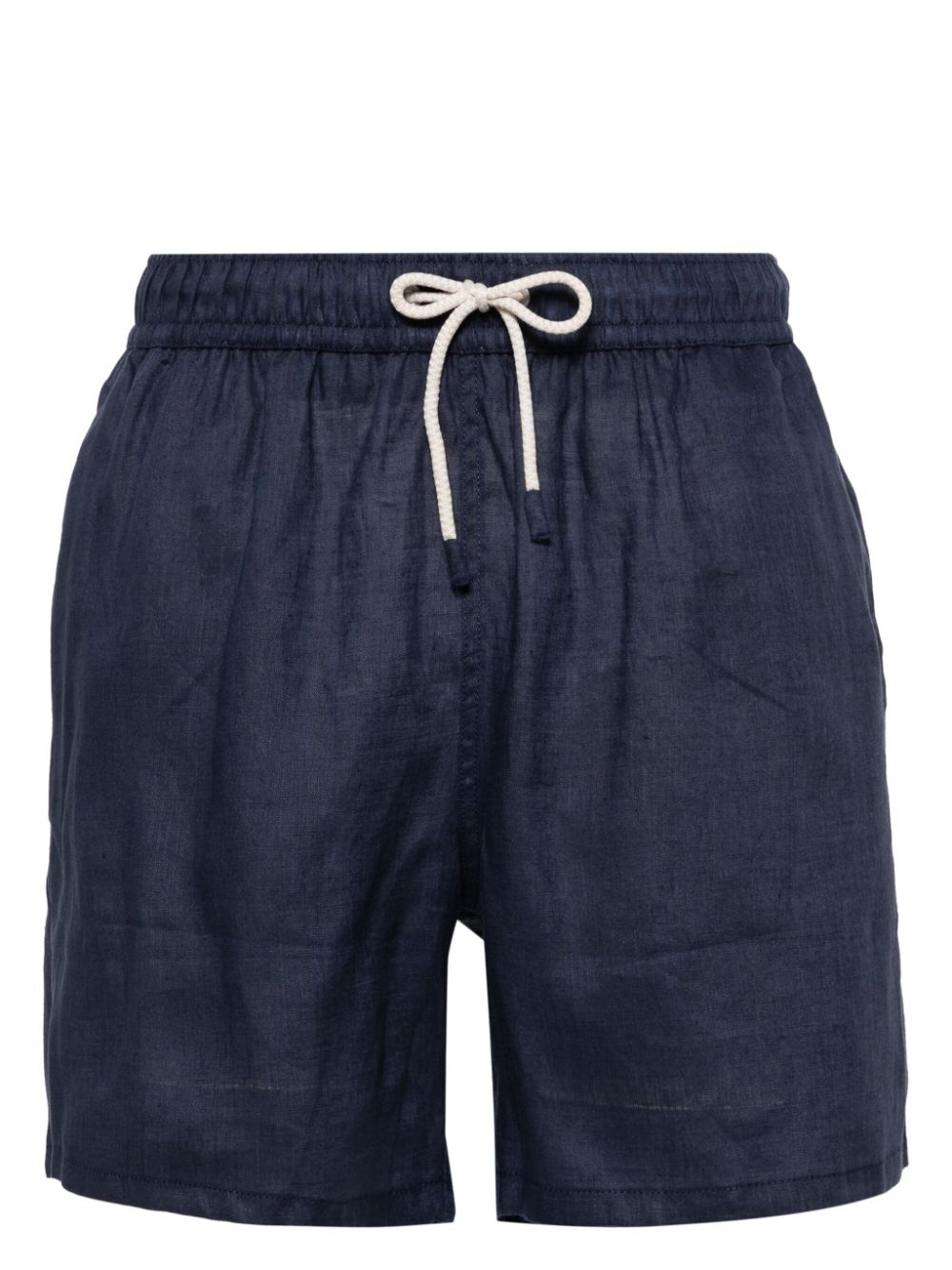 MC2 Saint Barth Gustavia linen swim shorts - Blue von MC2 Saint Barth