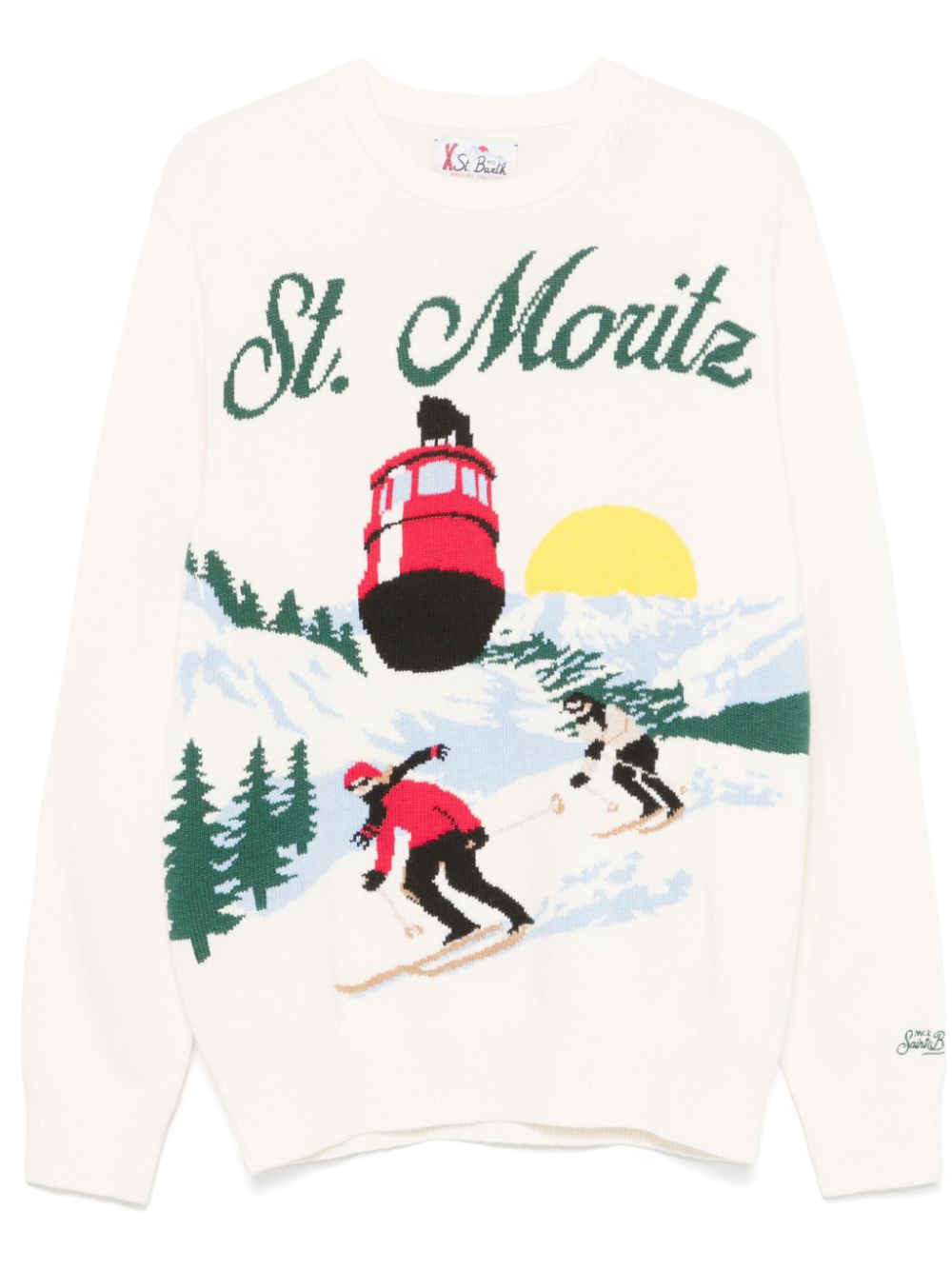 MC2 Saint Barth Heron C sweater - White von MC2 Saint Barth