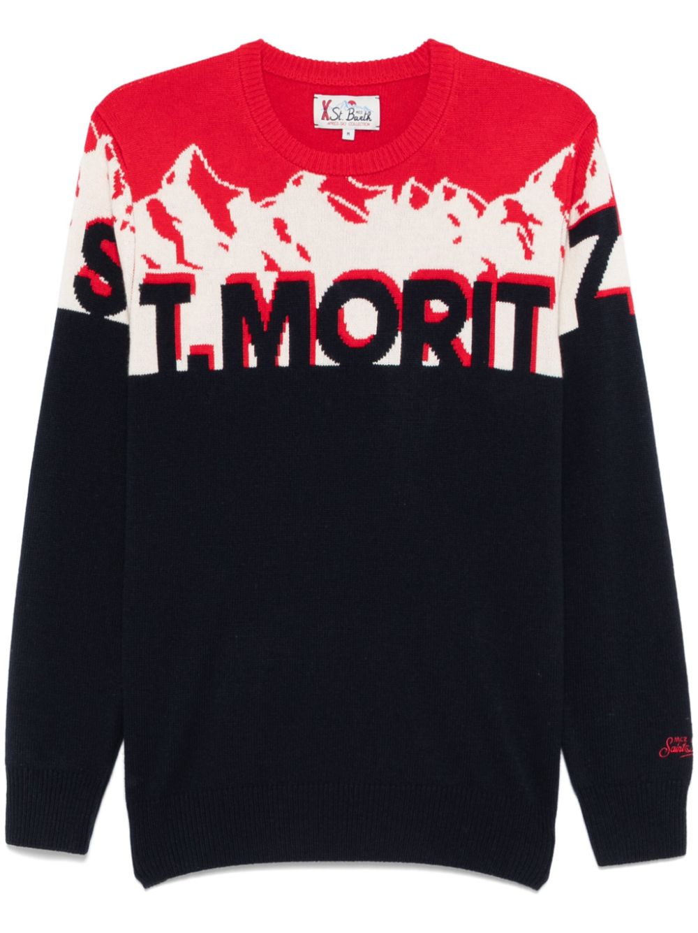 MC2 Saint Barth Heron sweater - Blue von MC2 Saint Barth