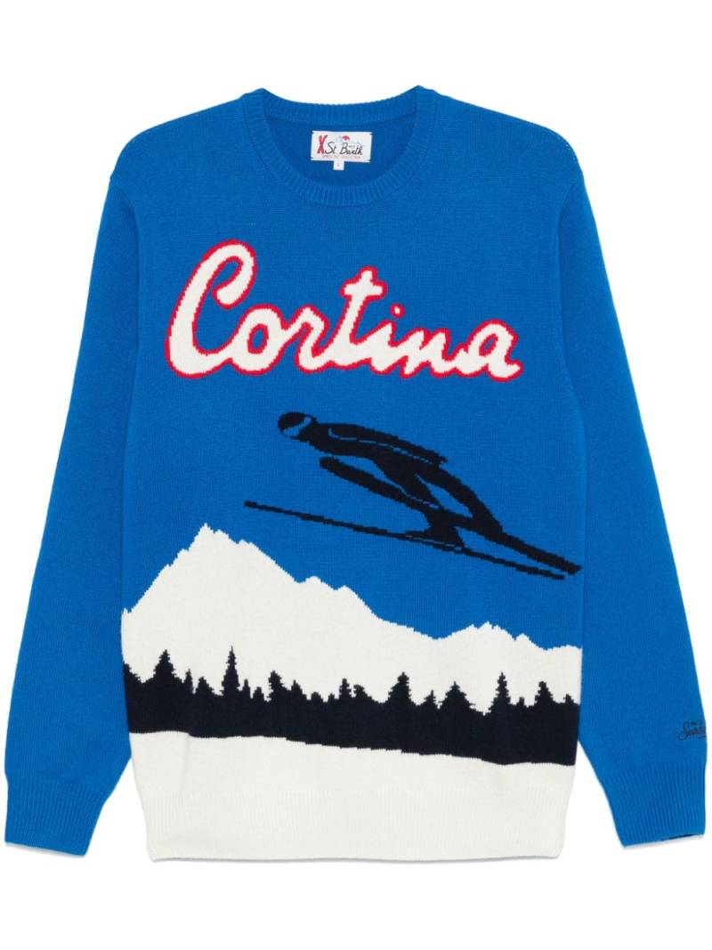 MC2 Saint Barth Heron sweater - Blue von MC2 Saint Barth