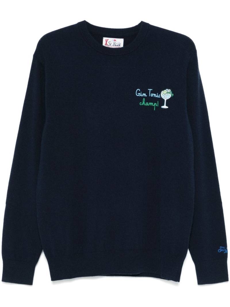 MC2 Saint Barth Heron sweater - Blue von MC2 Saint Barth