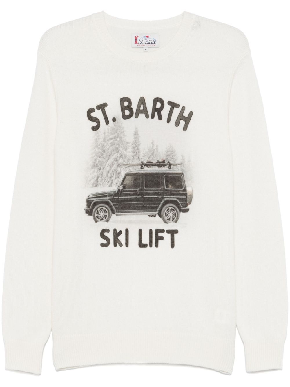 MC2 Saint Barth Heron sweater - White von MC2 Saint Barth