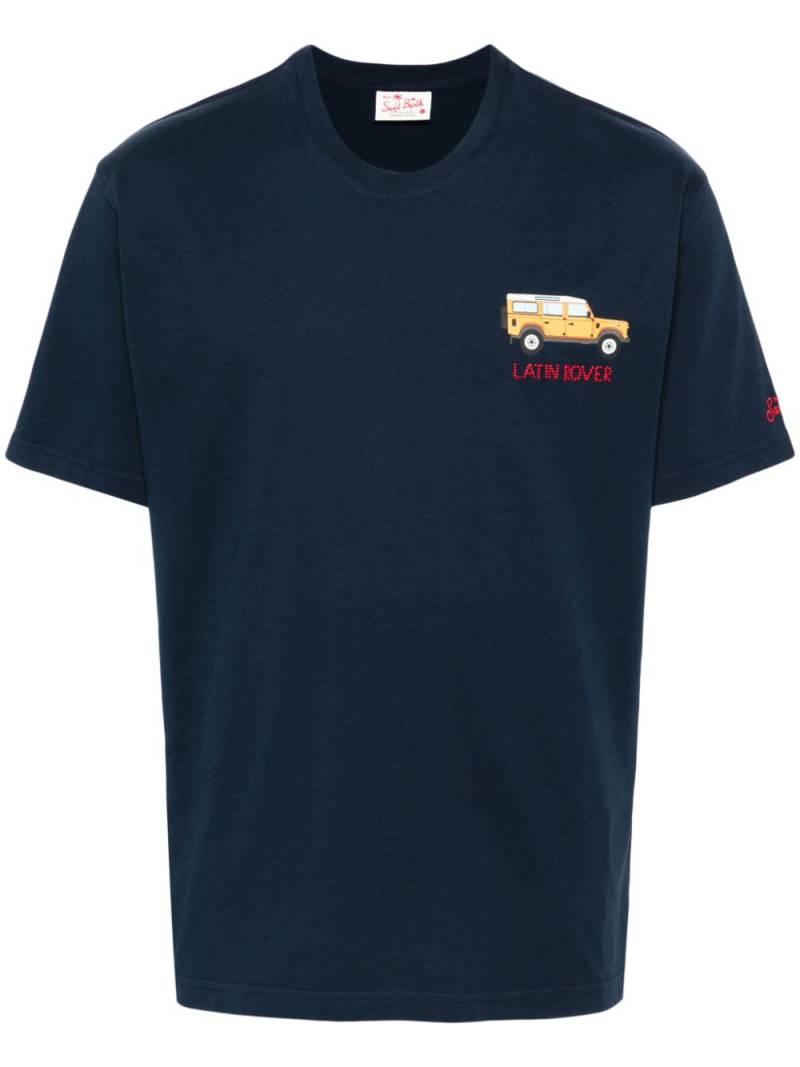 MC2 Saint Barth Latin Rover T-shirt - Blue von MC2 Saint Barth