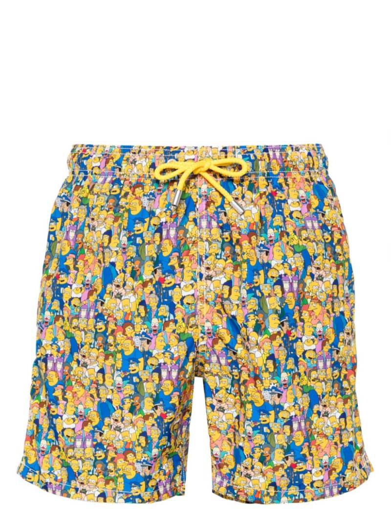 MC2 Saint Barth Lighting Micro Fantasy swim shorts - Yellow von MC2 Saint Barth