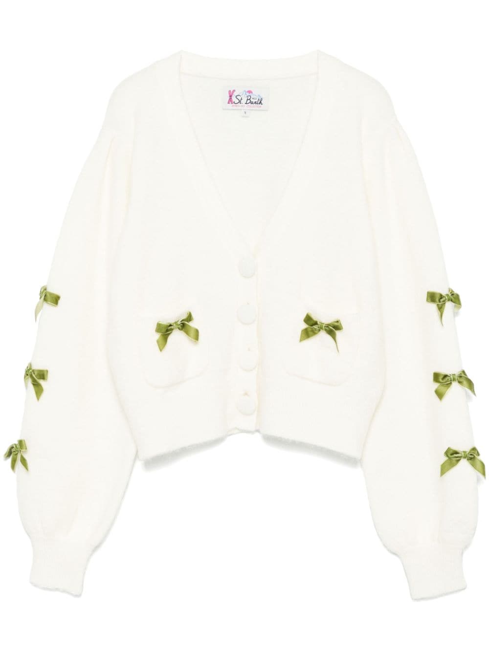 MC2 Saint Barth Lyza cardigan - White von MC2 Saint Barth