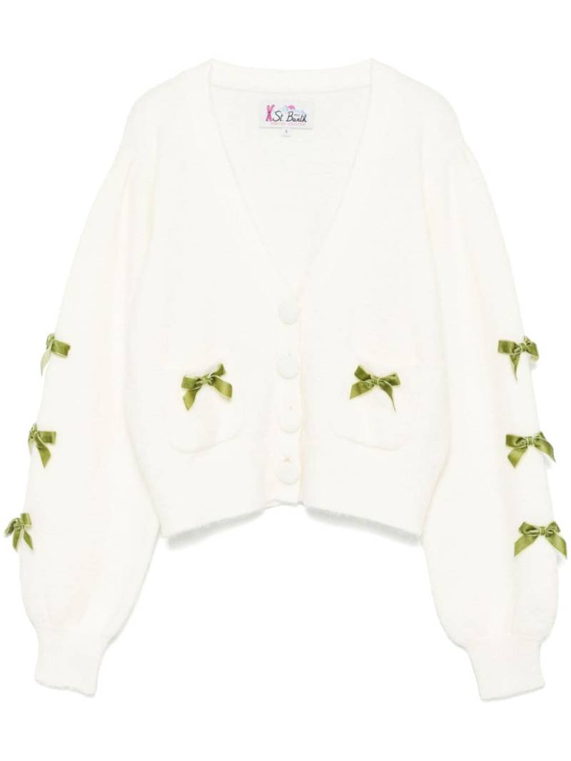 MC2 Saint Barth Lyza cardigan - White von MC2 Saint Barth