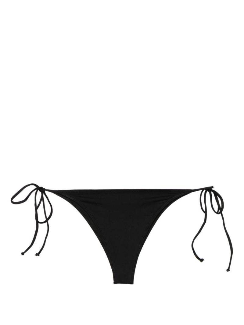 MC2 Saint Barth Marielle side-tie bikini bottoms - Black von MC2 Saint Barth