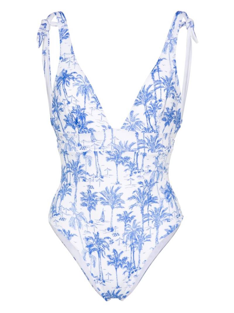 MC2 Saint Barth Marylin swimsuit - Blue von MC2 Saint Barth