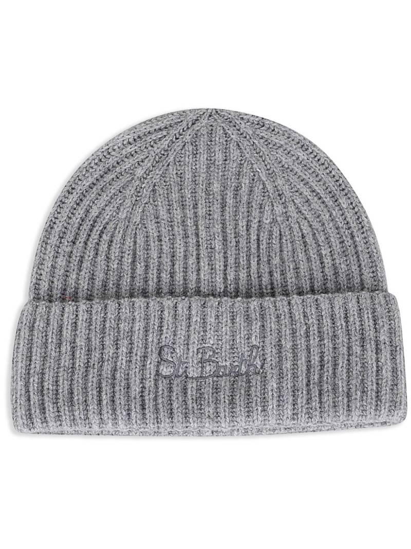 MC2 Saint Barth Moss beanie hat - Grey von MC2 Saint Barth