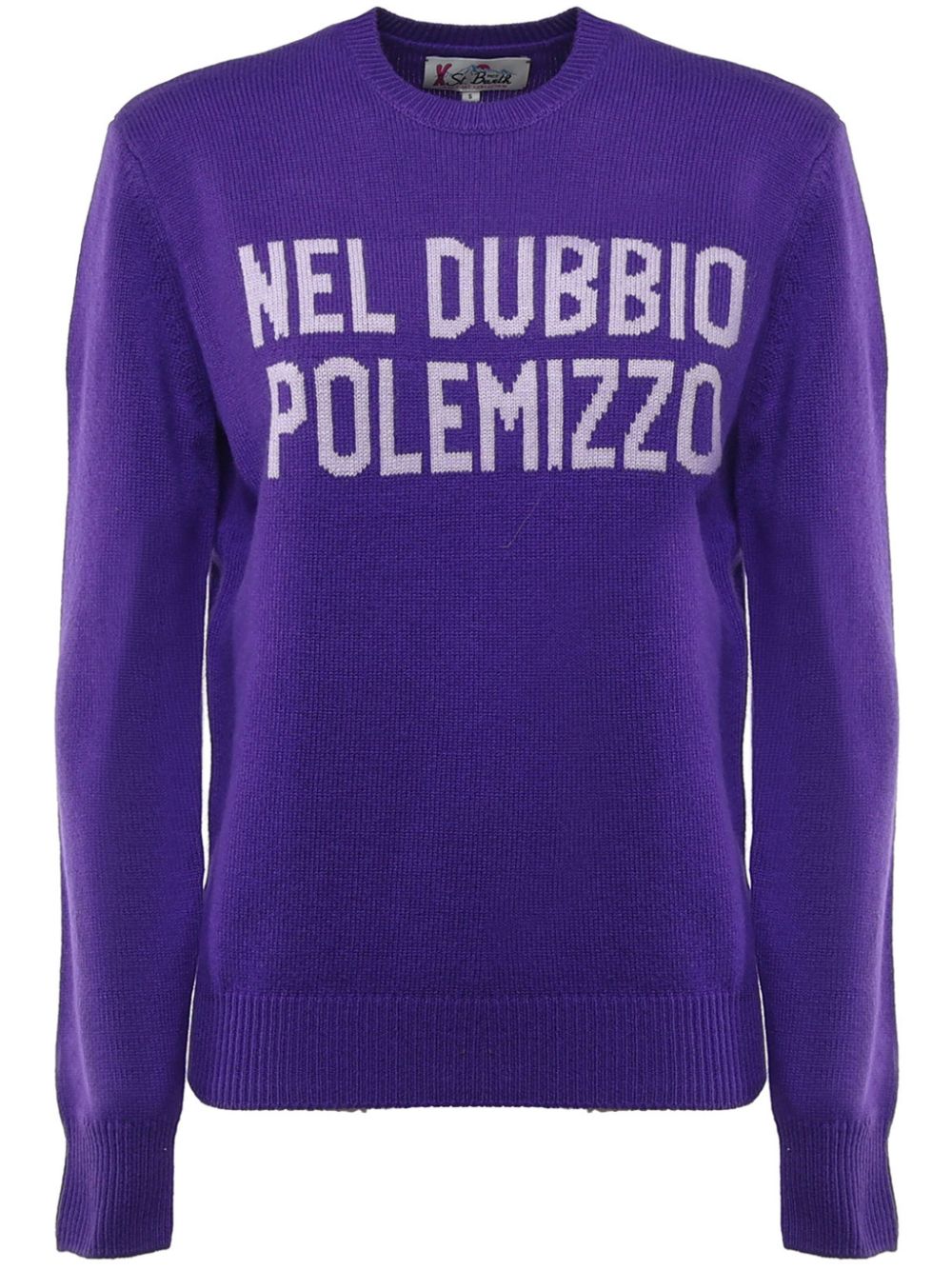 MC2 Saint Barth Nel Dubbio Polemizzo sweater - Purple von MC2 Saint Barth