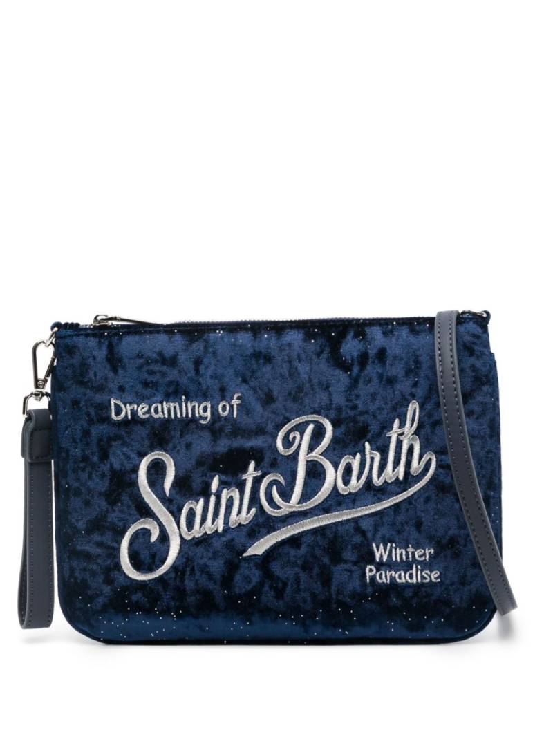 MC2 Saint Barth Parisienne clutch bag - Blue von MC2 Saint Barth