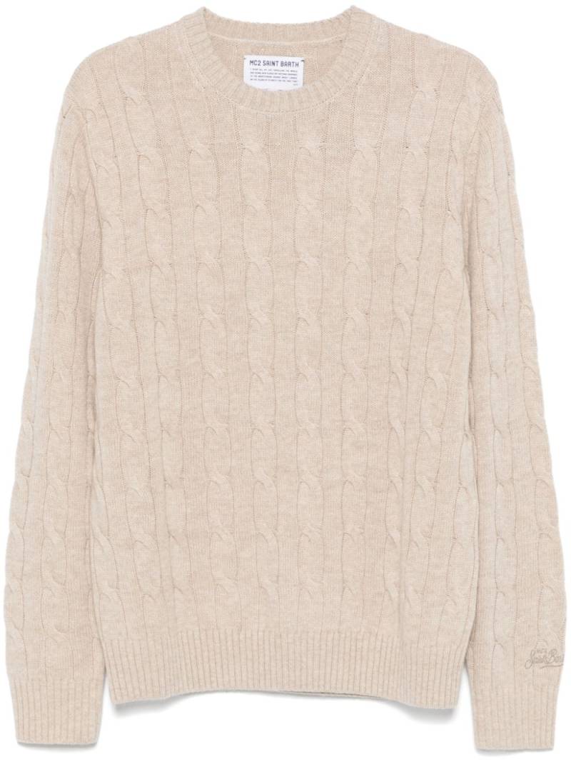 MC2 Saint Barth Regent sweater - Neutrals von MC2 Saint Barth