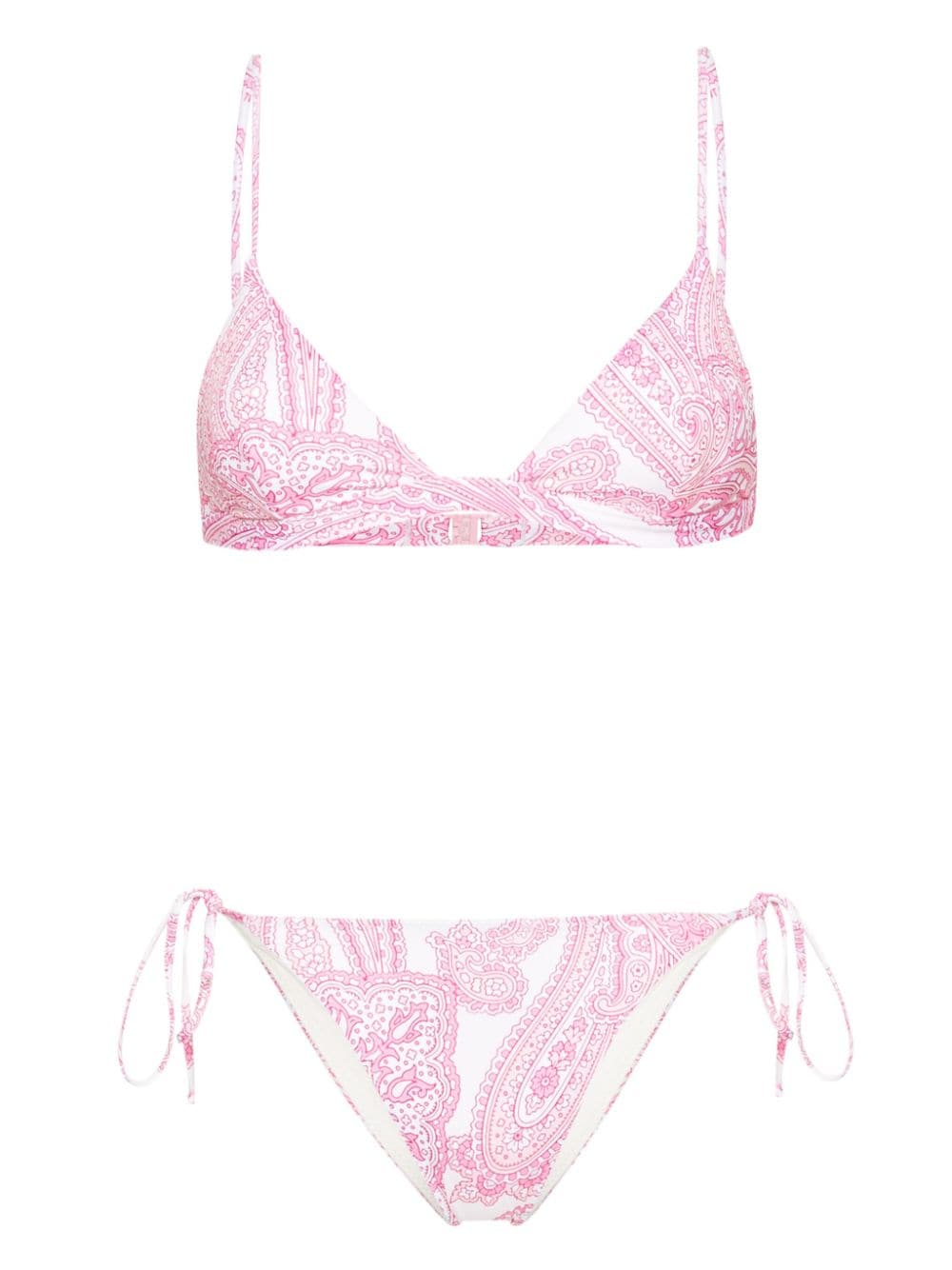 MC2 Saint Barth Rylie paisley-print bikini - Pink von MC2 Saint Barth