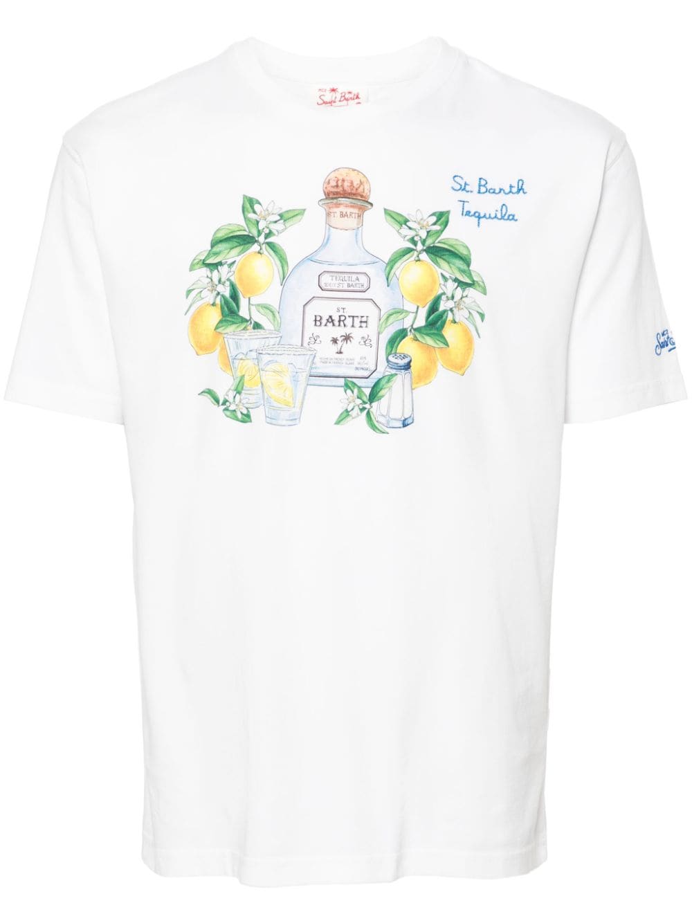MC2 Saint Barth Tequila Boom cotton T-shirt - White von MC2 Saint Barth