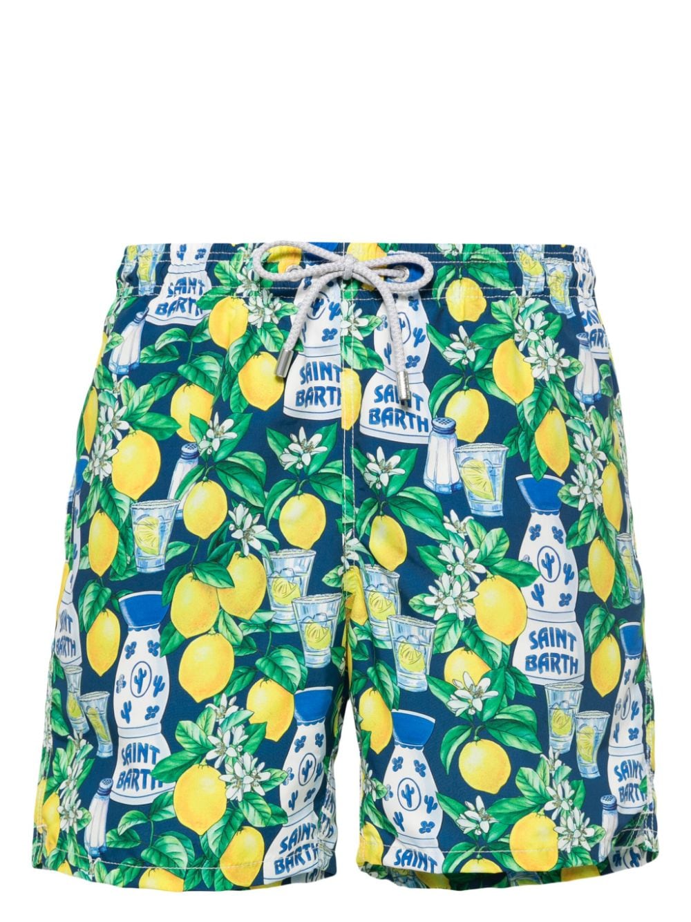 MC2 Saint Barth Tequila Summer-print swim shorts - Blue von MC2 Saint Barth