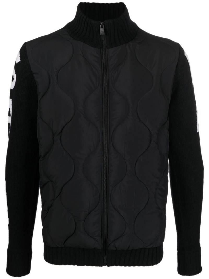 MC2 Saint Barth Whistler quilted-panel jacket - Black von MC2 Saint Barth