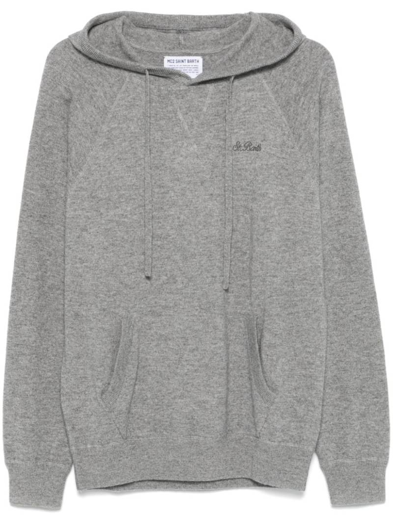 MC2 Saint Barth Willbur hoodie - Grey von MC2 Saint Barth