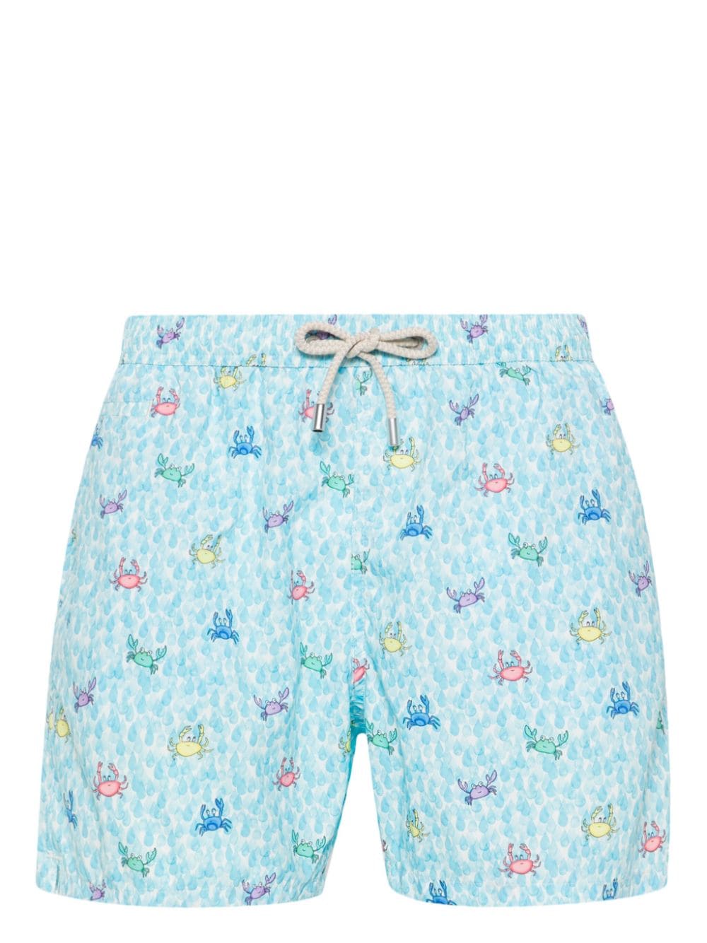 MC2 Saint Barth crab-print swim shorts - Blue von MC2 Saint Barth