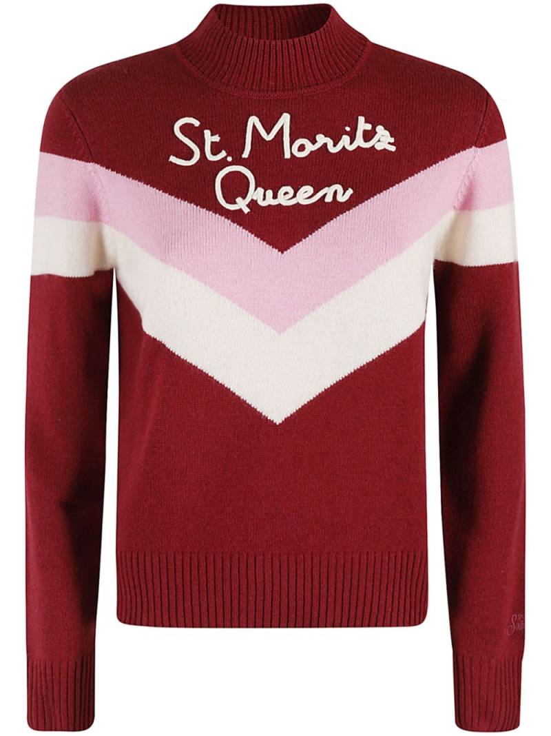 MC2 Saint Barth embroidered sweater von MC2 Saint Barth