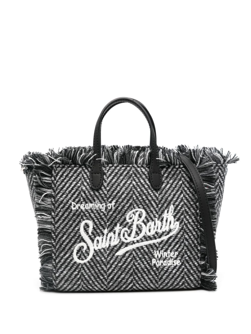 MC2 Saint Barth mini Vanity tote bag - Black von MC2 Saint Barth