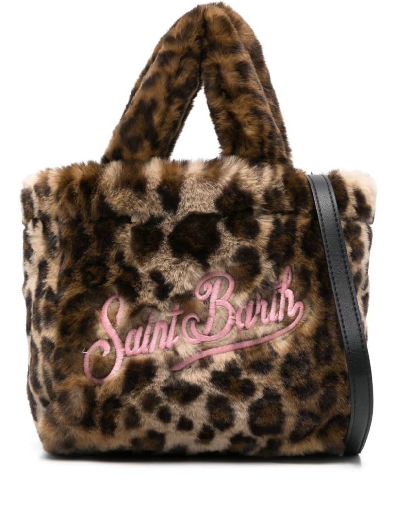 MC2 Saint Barth mini Vanity tote bag - Brown von MC2 Saint Barth