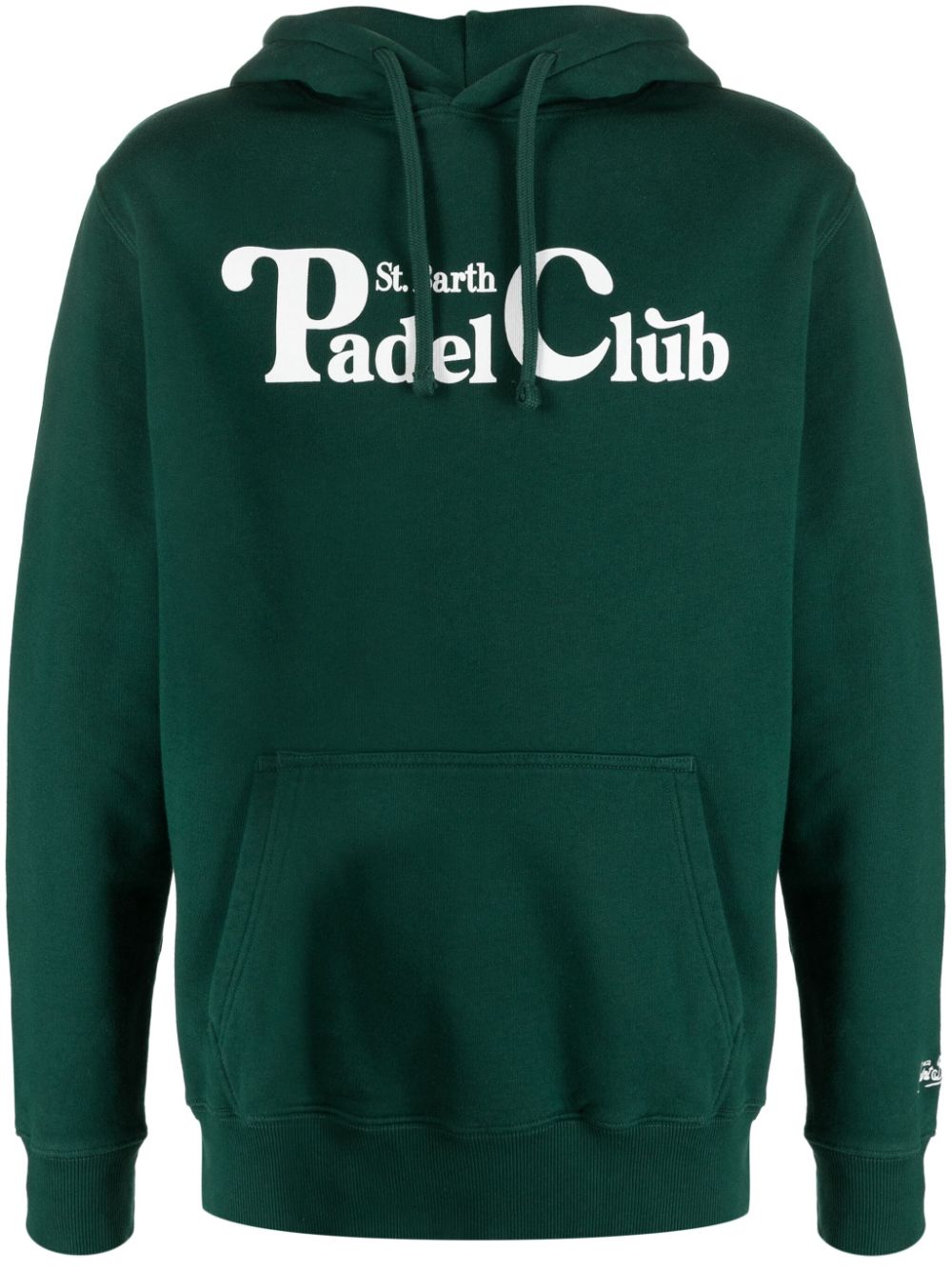 MC2 Saint Barth slogan-print cotton hoodie - Green von MC2 Saint Barth