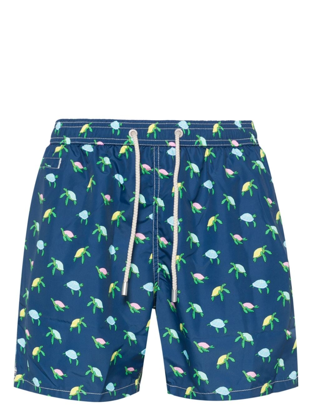 MC2 Saint Barth turtle-print swim shorts - Blue von MC2 Saint Barth