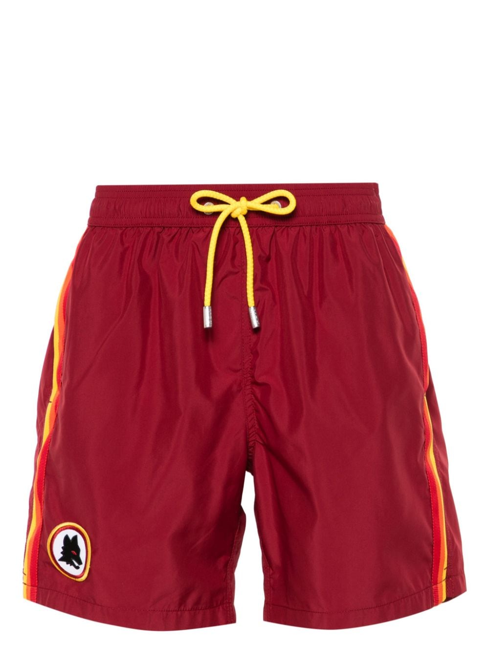 MC2 Saint Barth x AS Roma swim shorts - Red von MC2 Saint Barth