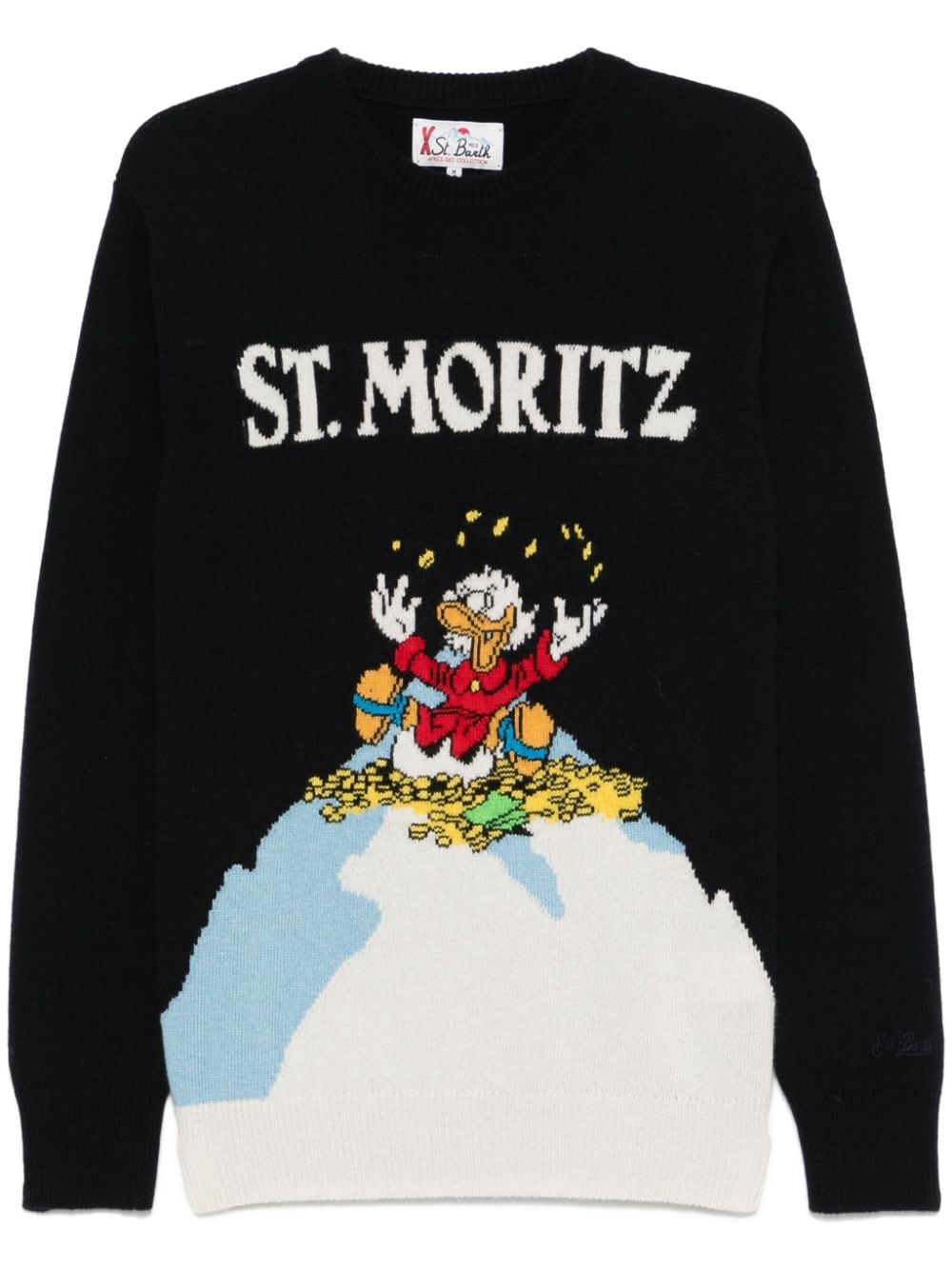 MC2 Saint Barth x Disney Heron sweater - Black von MC2 Saint Barth