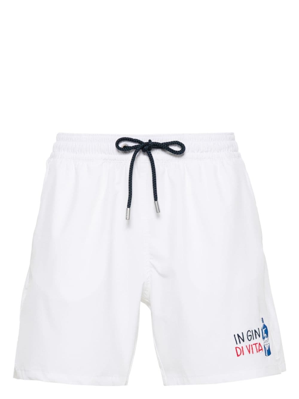 MC2 Saint Barth x Insulti Luminosi Comfort swim shorts - White von MC2 Saint Barth