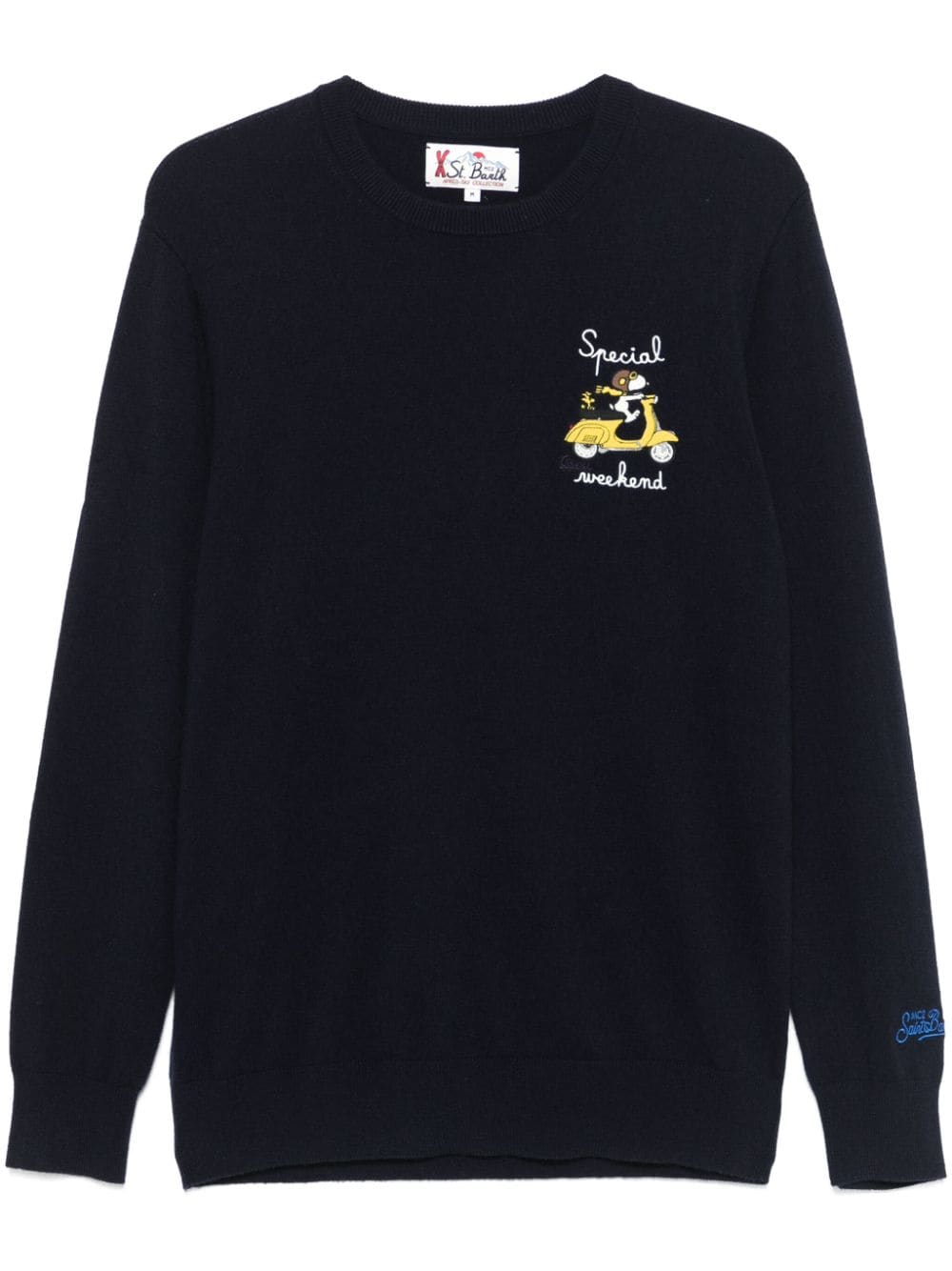 MC2 Saint Barth x PEANUTS™ Heron sweater - Blue von MC2 Saint Barth