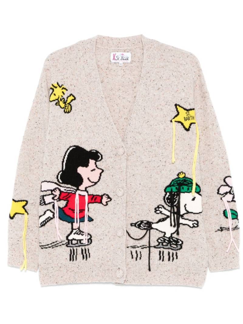 MC2 Saint Barth x PEANUTS™ Sasi cardigan - Brown von MC2 Saint Barth