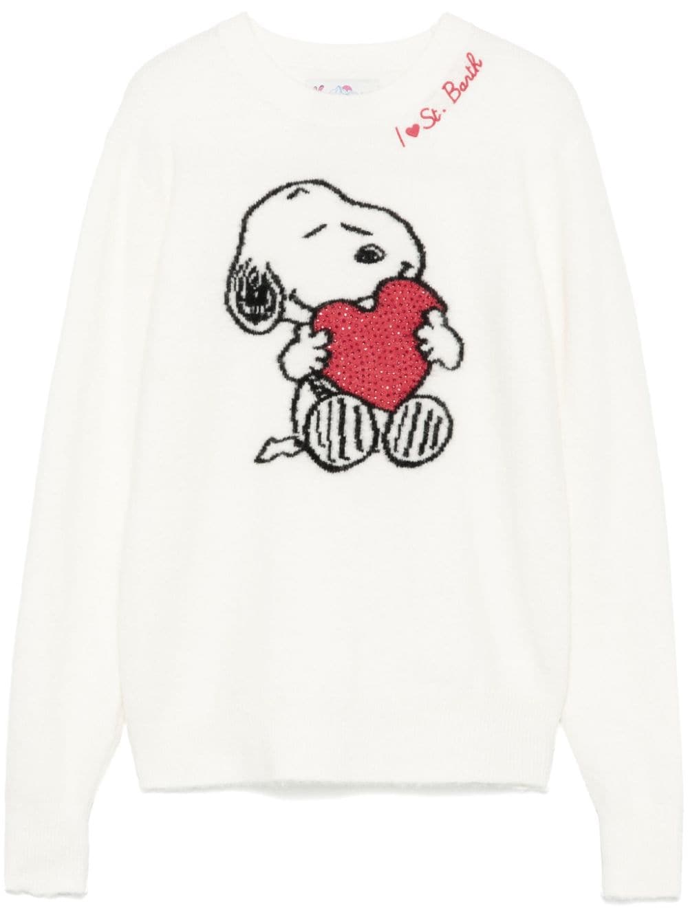 MC2 Saint Barth x Peanuts™ New Queen sweater - White von MC2 Saint Barth