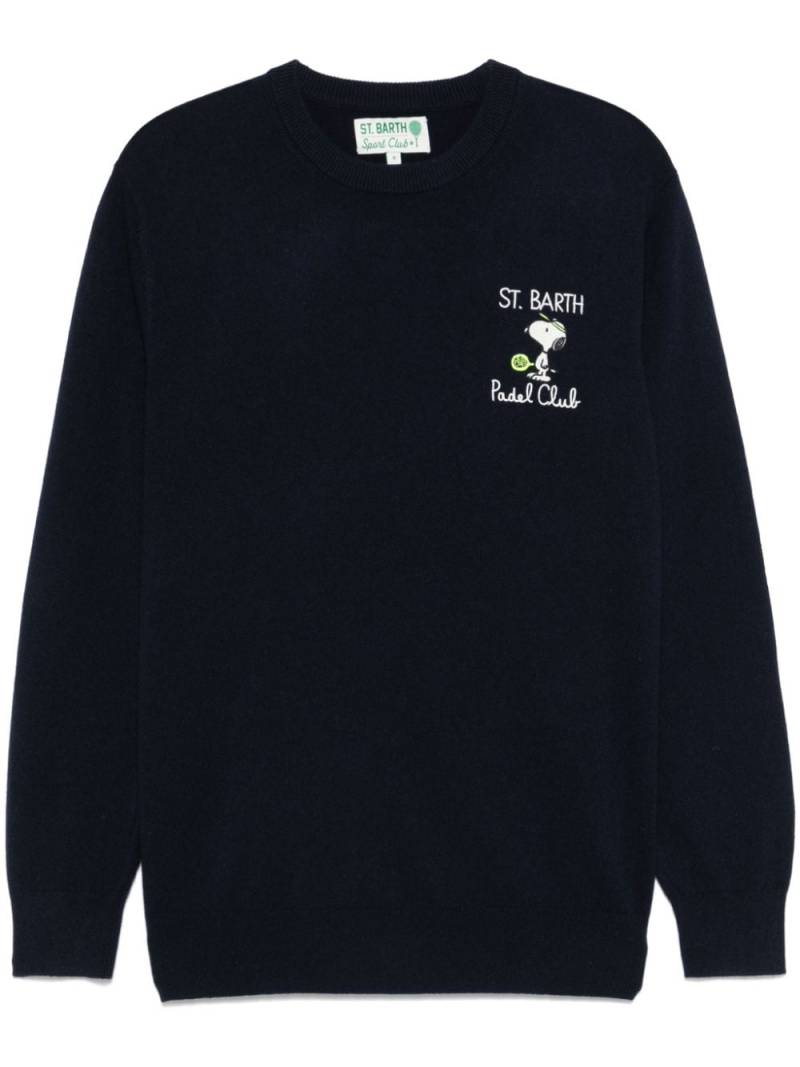 MC2 Saint Barth x Peanuts Heron sweater - Blue von MC2 Saint Barth