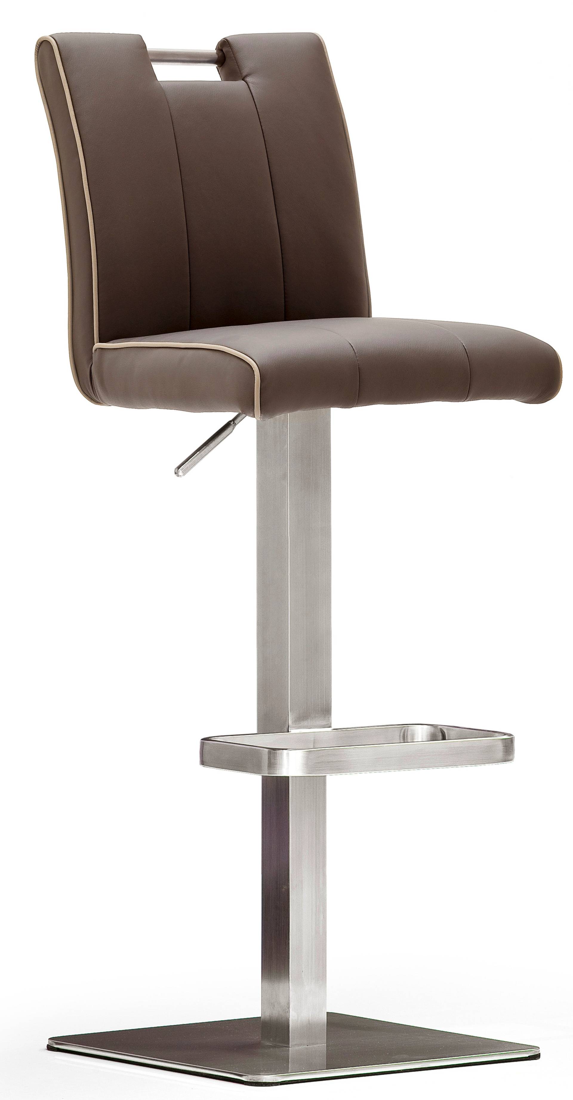 MCA furniture Bistrostuhl »BARBECOOL«, mit Rückenlehne, Bodenplatte eckig, 360° drehbar, Sitzhöhe von 55-80cm MCA furniture Bistrostuhl »BARBECOOL«, mit Rückenlehne, Bodenplatte eckig, 360° drehbar, Sitzhöhe von 55-80cm von MCA furniture
