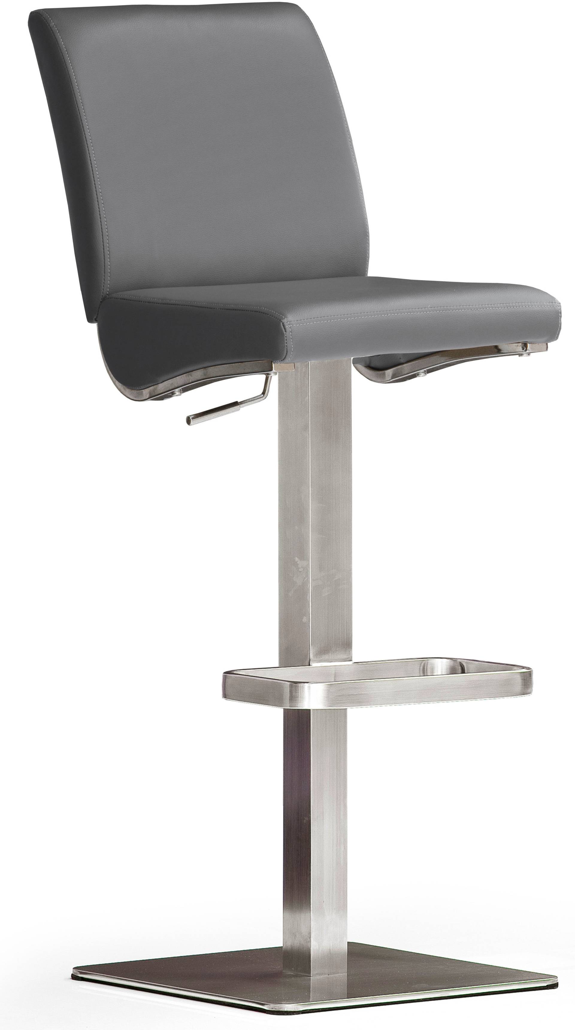 MCA furniture Bistrostuhl »BARBECOOL«, mit Rückenlehne, Bodenplatte eckig, 180° drehbar, Sitzhöhe von 55-80cm MCA furniture Bistrostuhl »BARBECOOL«, mit Rückenlehne, Bodenplatte eckig, 180° drehbar, Sitzhöhe von 55-80cm von MCA furniture