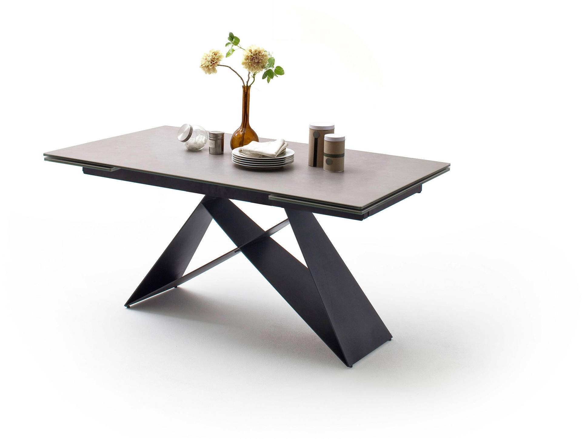 MCA furniture Esstisch »Kobe«, Esstisch Glas-Keramik mit Stirnauszug MCA furniture Esstisch »Kobe«, Esstisch Glas-Keramik mit Stirnauszug von MCA furniture